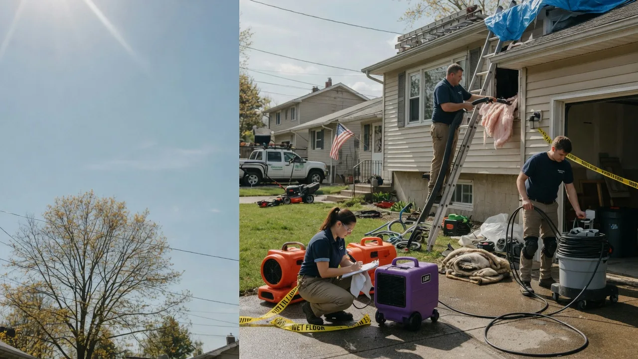 Emergency Water Removal in Geismar, LA near me